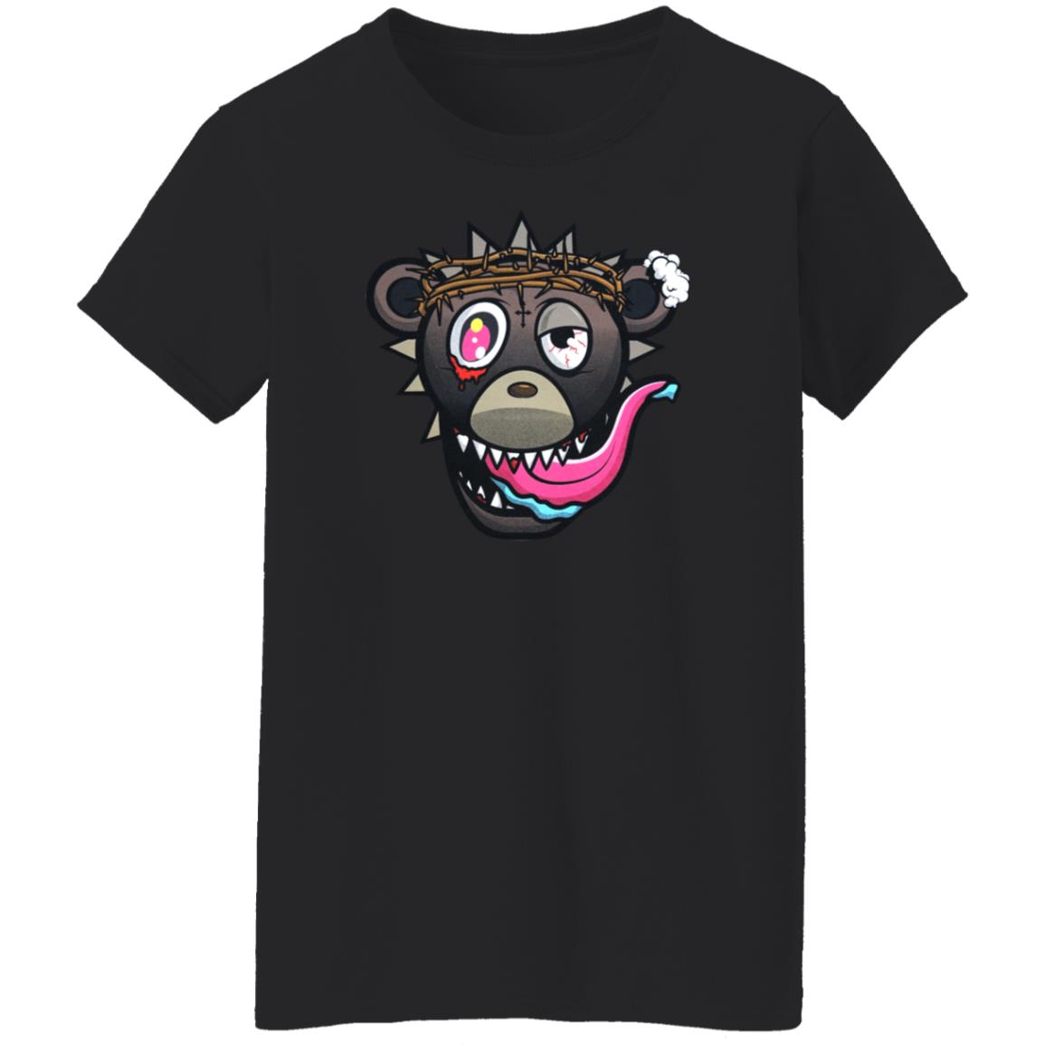 Glo Gang Crazy Bear Hoodie Glo Gang Merch - Teechipus