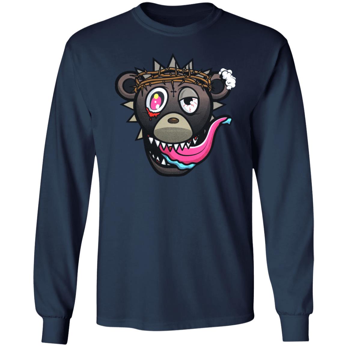 Glo Gang Crazy Bear Hoodie Glo Gang Merch - Teechipus