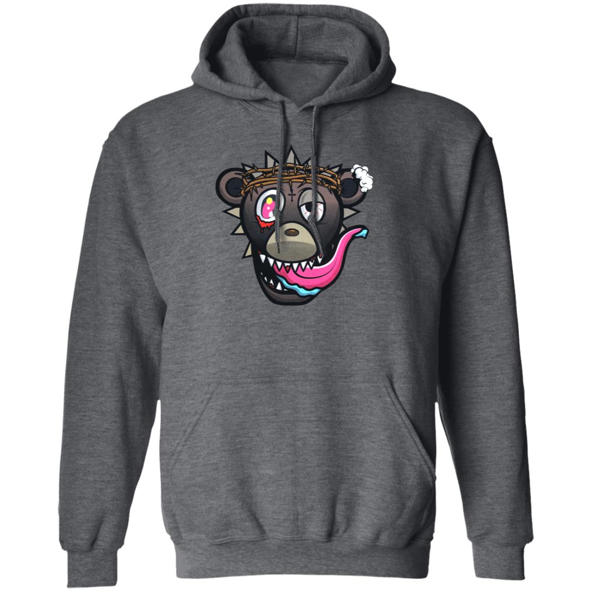 Glo Gang Crazy Bear Hoodie Glo Gang Merch - Teechipus