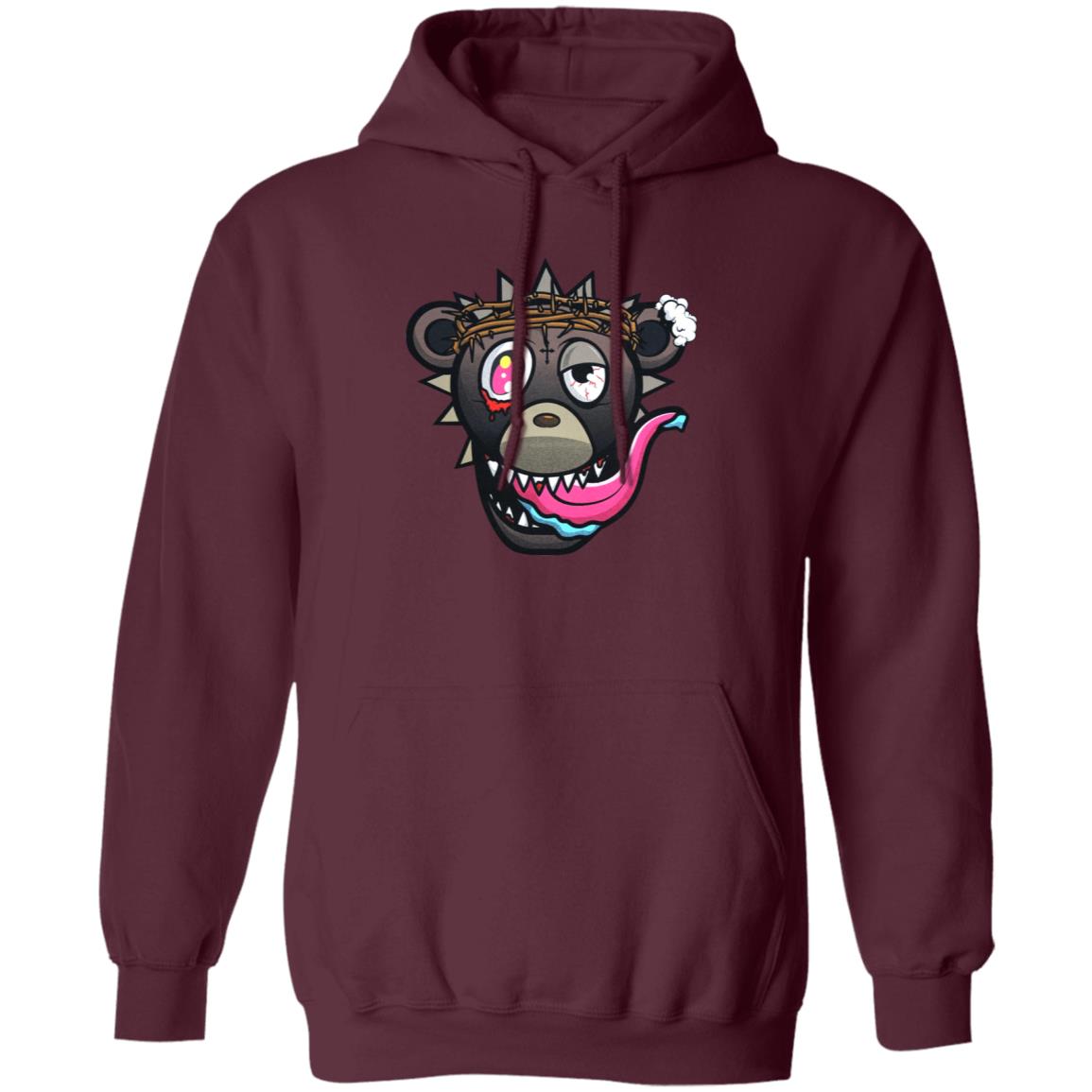 Glo Gang Crazy Bear Hoodie Glo Gang Merch - Teechipus