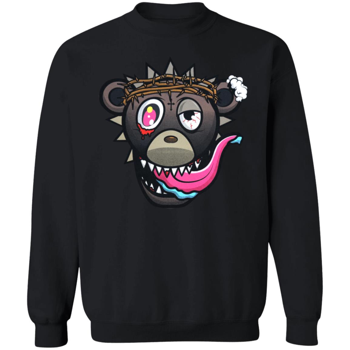 Glo Gang Crazy Bear Hoodie Glo Gang Merch - Teechipus