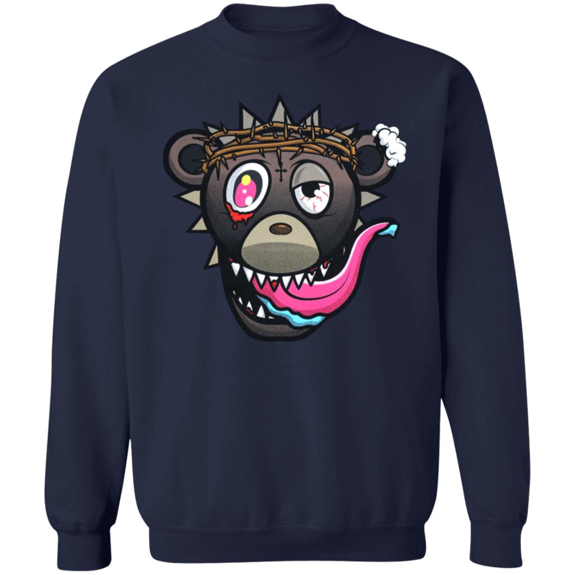 Glo Gang Crazy Bear Hoodie Glo Gang Merch - Teechipus