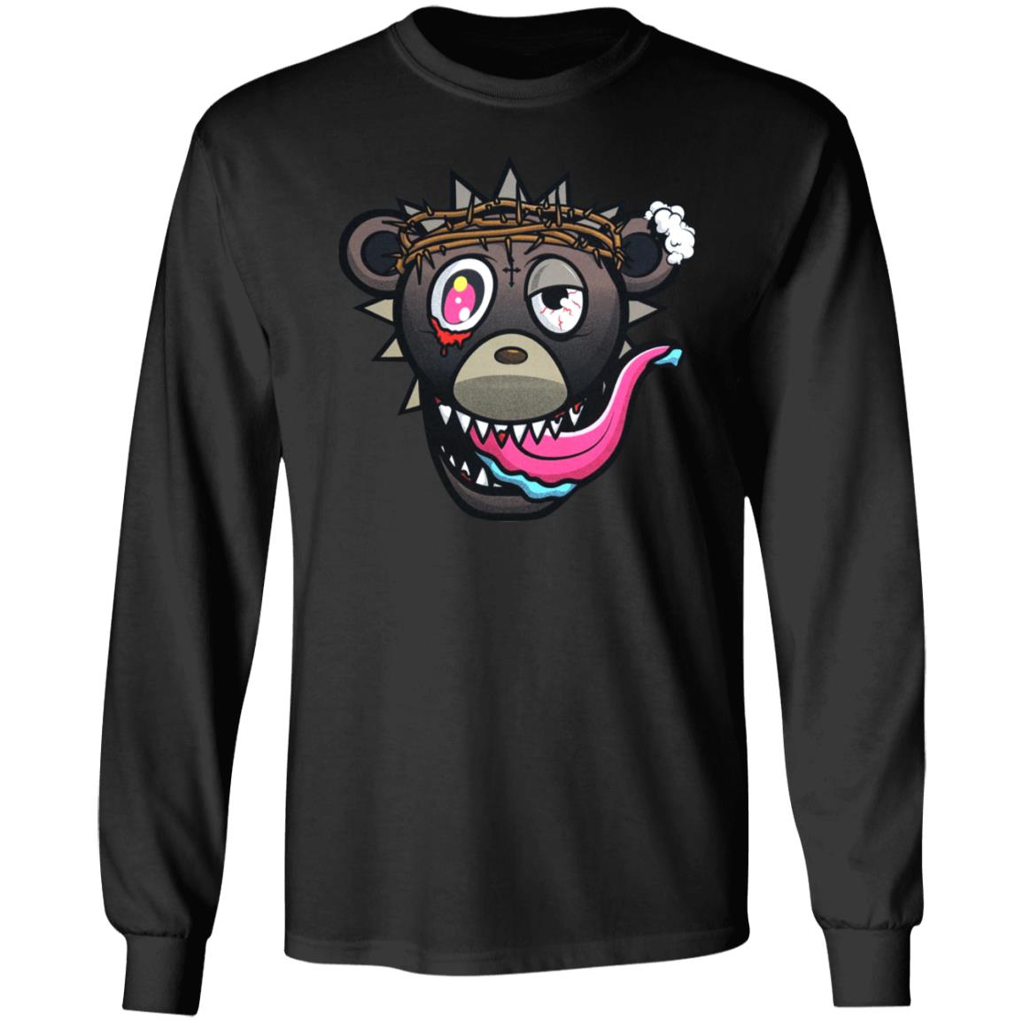 Glo Gang Crazy Bear Hoodie Glo Gang Merch - Teechipus