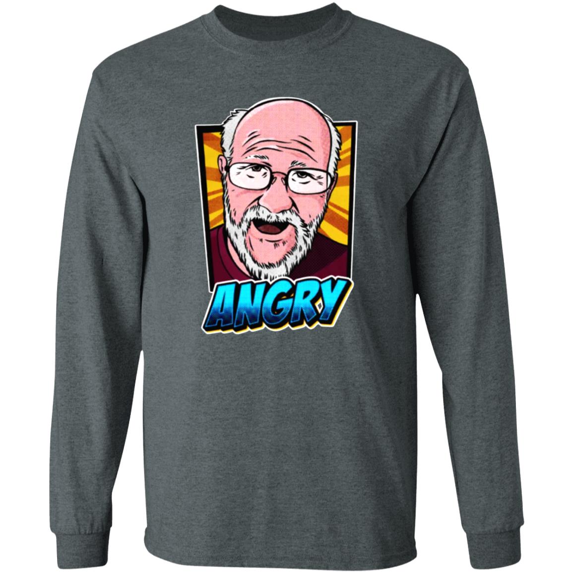 Angry Grandpa Merch Angry Portrait Shirt - Teechipus