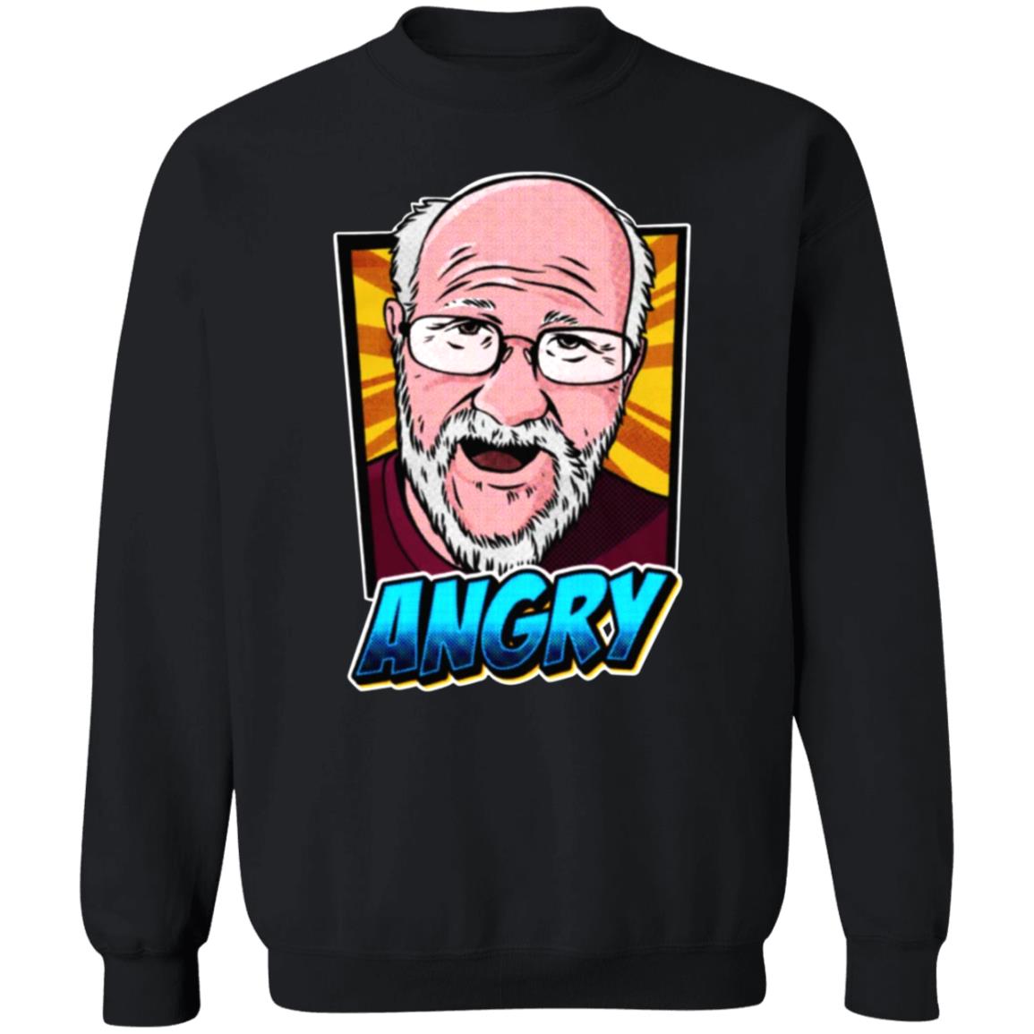 Angry Grandpa Merch Angry Portrait Shirt - Teechipus