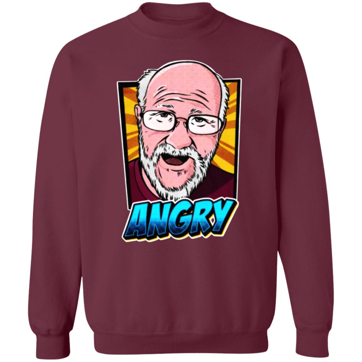 Angry Grandpa Merch Angry Portrait Shirt - Teechipus