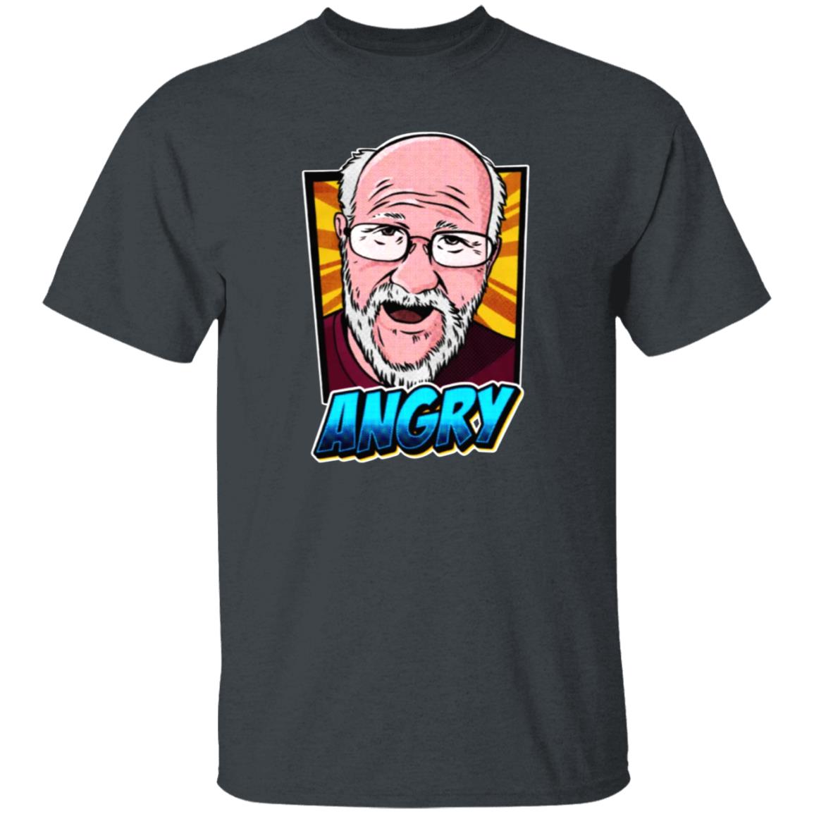 Angry Grandpa Merch Angry Portrait Shirt - Teechipus