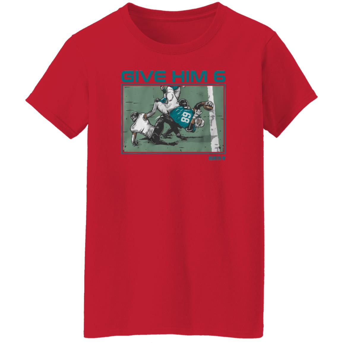 Give Him 6 Shirt Breakingt Store Give Him 6 Shirt Hoodie Sweatshirt - Teechipus