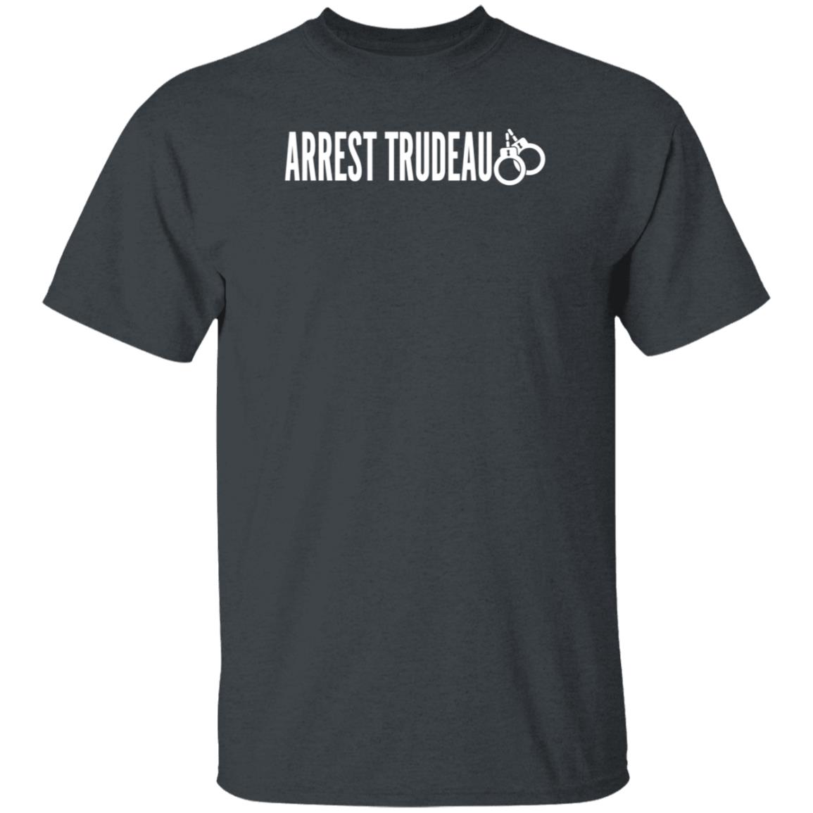 Arrest Trudeau Shirt Areohesseyeee Arrest Trudeau Handcuffs Shirt Hoodie Sweatshirt - Teechipus