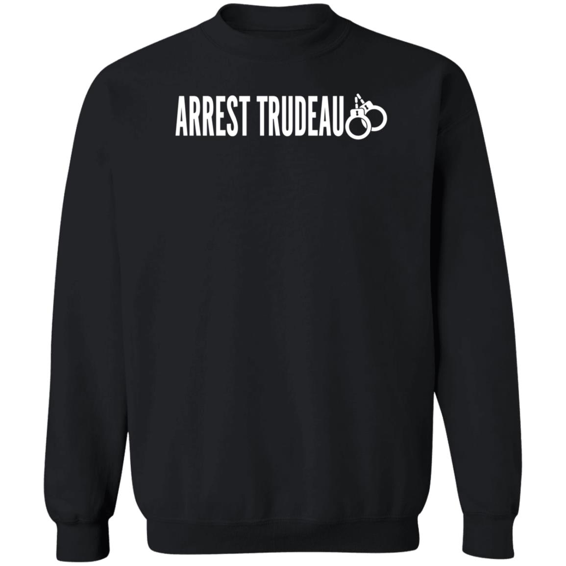 Arrest Trudeau Shirt Areohesseyeee Arrest Trudeau Handcuffs Shirt Hoodie Sweatshirt - Teechipus