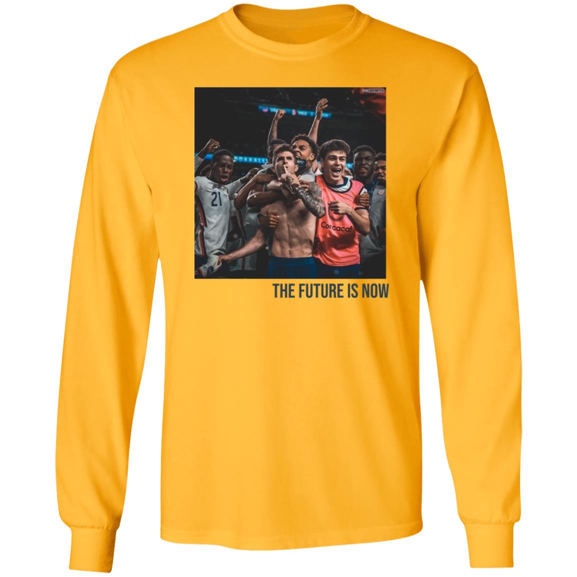 The Future Is Now Usa Shirt Barstoolsports Merch - Teechipus