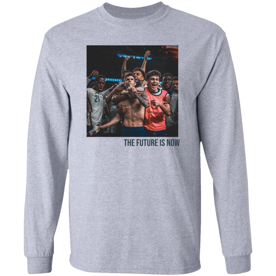 The Future Is Now Usa Shirt Barstoolsports Merch - Teechipus
