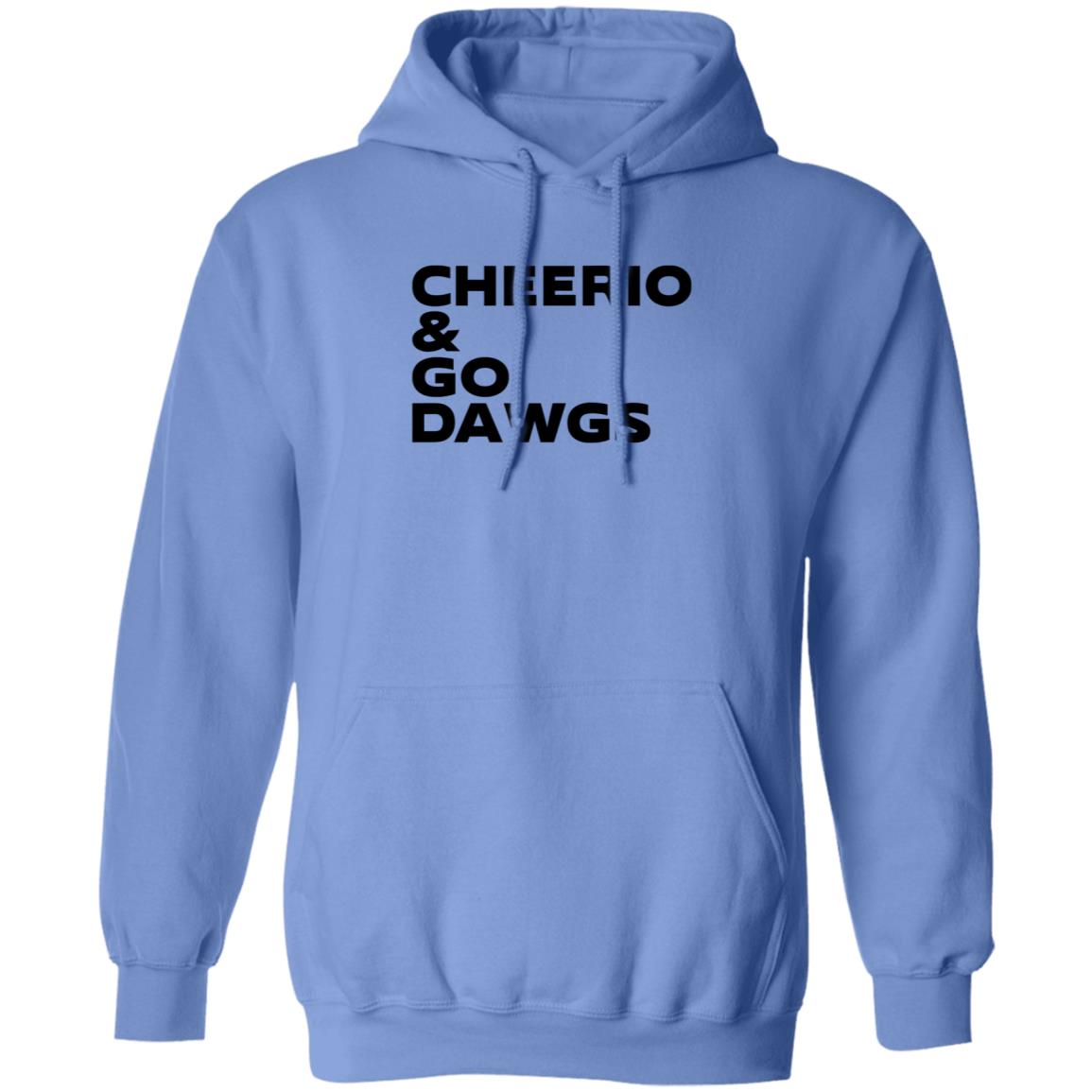 British Bulldawg Store Cheerio & Go Dawgs T Shirt Hoodie Sweatshirt - Teechipus