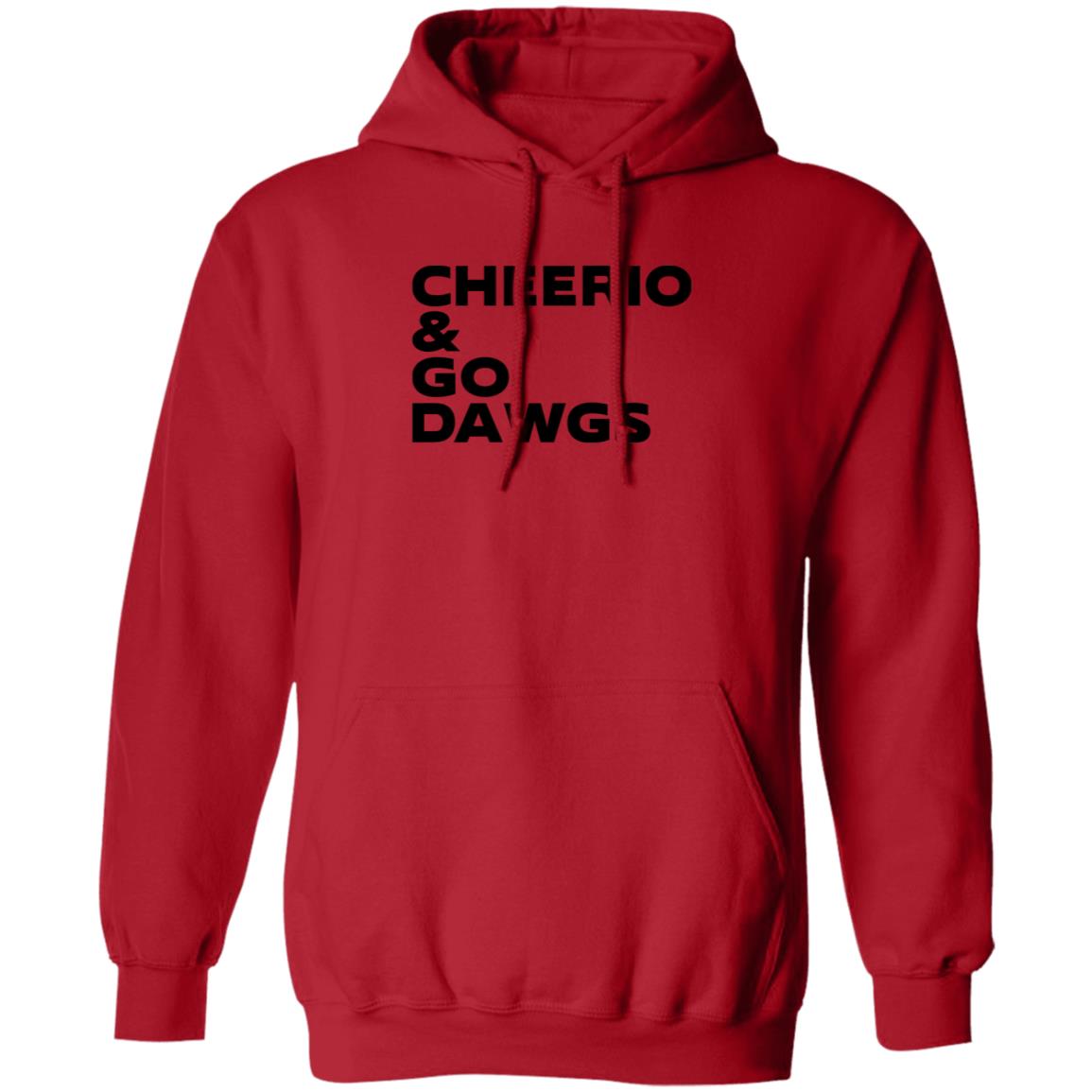 British Bulldawg Store Cheerio & Go Dawgs T Shirt Hoodie Sweatshirt - Teechipus