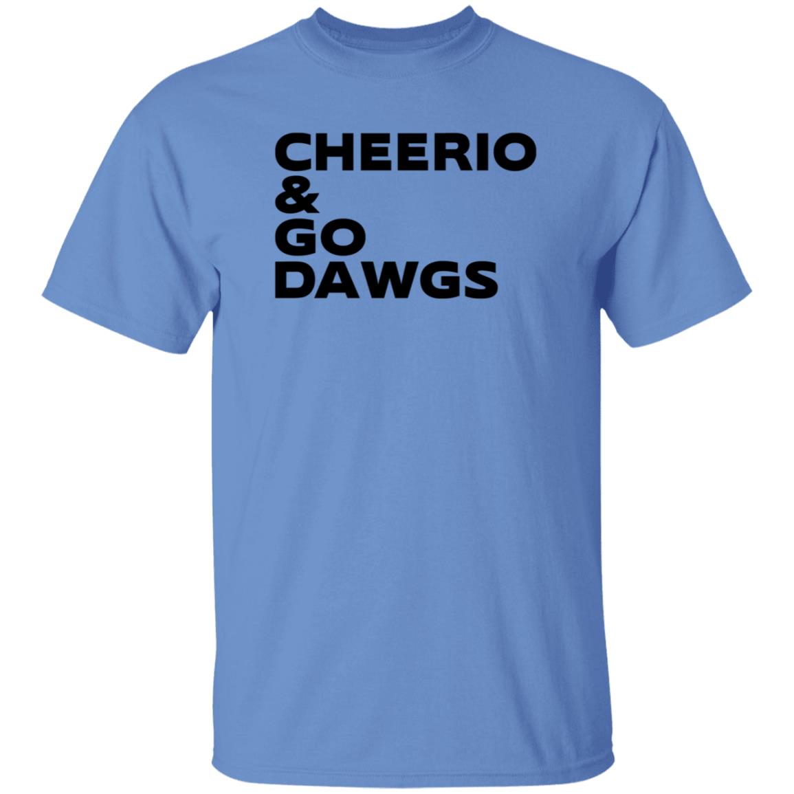 British Bulldawg Store Cheerio & Go Dawgs T Shirt Hoodie Sweatshirt - Teechipus