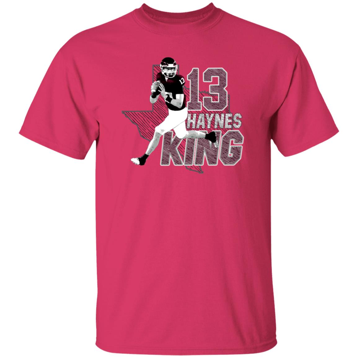 Zach Fuckin Calzada 13 Haynes King Shirt Haynes Fuckin King Shirt Thewarehouseatcc Merch Haynes King Texas 13 Shirt - Teechipus