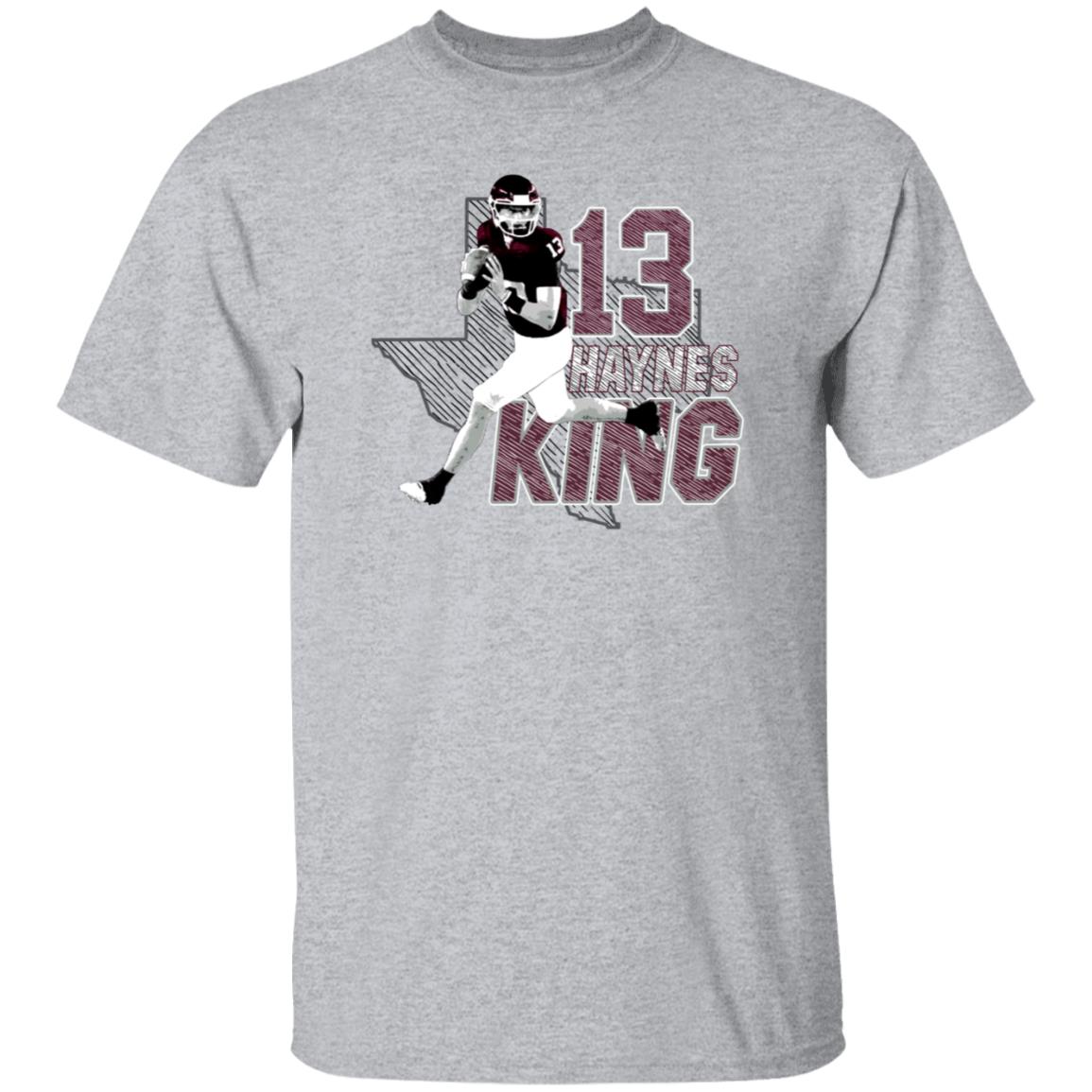 Zach Fuckin Calzada 13 Haynes King Shirt Haynes Fuckin King Shirt Thewarehouseatcc Merch Haynes King Texas 13 Shirt - Teechipus