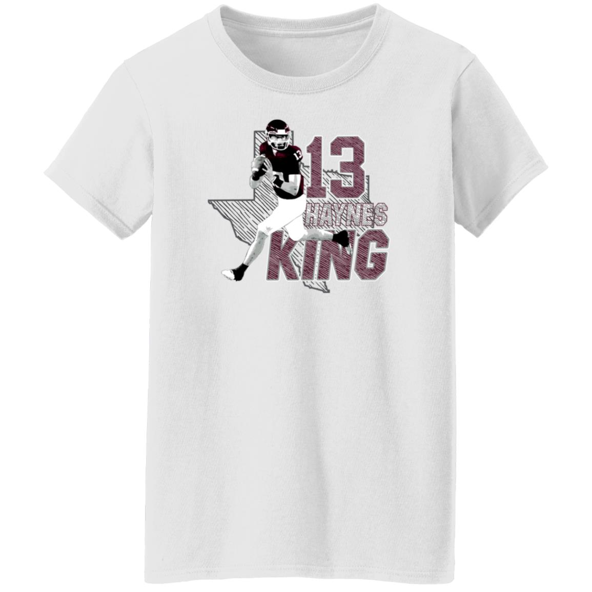 Zach Fuckin Calzada 13 Haynes King Shirt Haynes Fuckin King Shirt Thewarehouseatcc Merch Haynes King Texas 13 Shirt - Teechipus