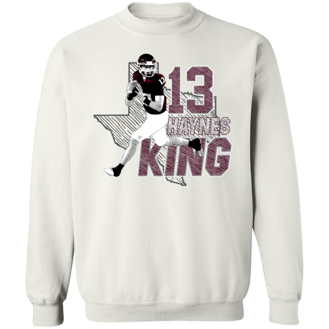 Zach Fuckin Calzada 13 Haynes King Shirt Haynes Fuckin King Shirt Thewarehouseatcc Merch Haynes King Texas 13 Shirt - Teechipus