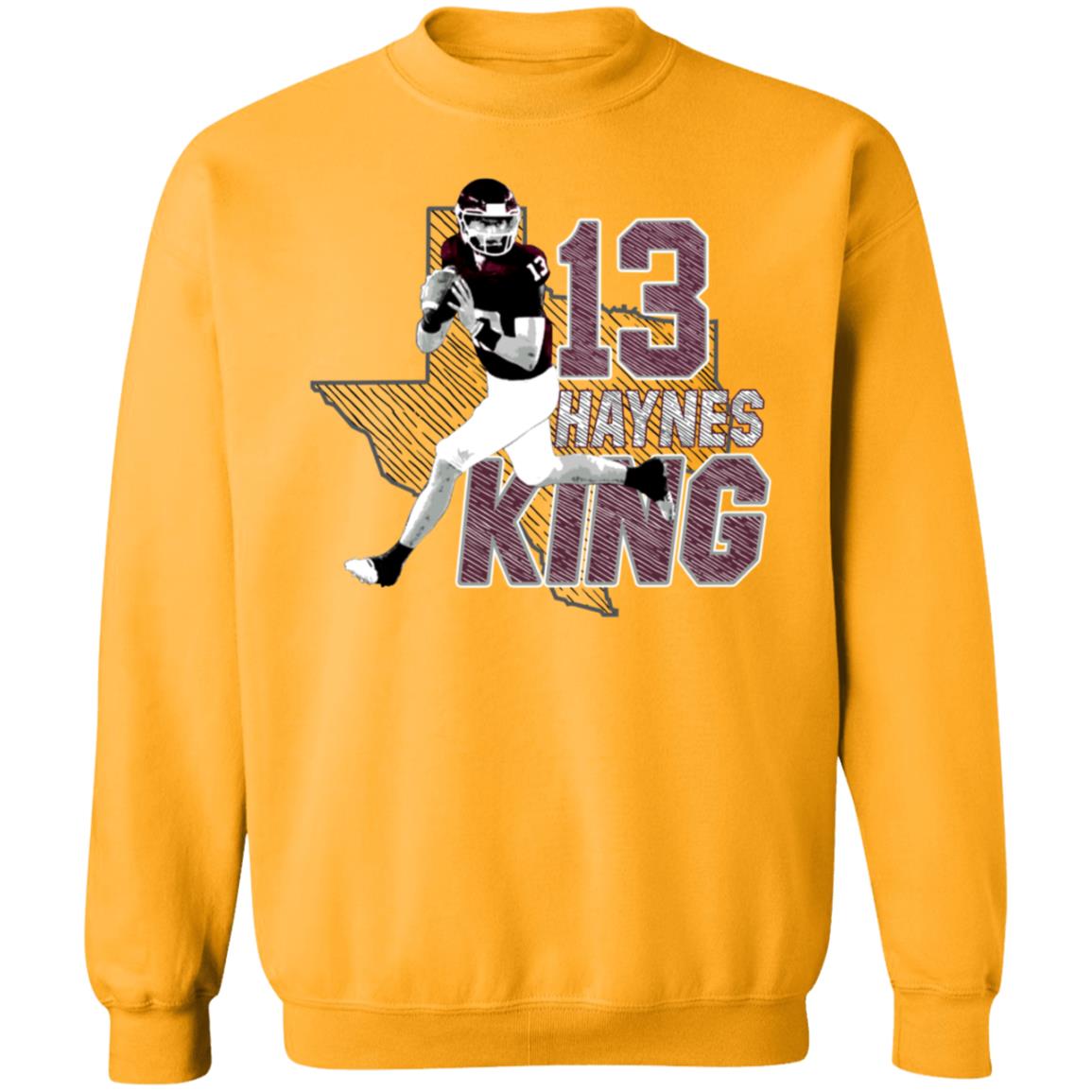 Zach Fuckin Calzada 13 Haynes King Shirt Haynes Fuckin King Shirt Thewarehouseatcc Merch Haynes King Texas 13 Shirt - Teechipus