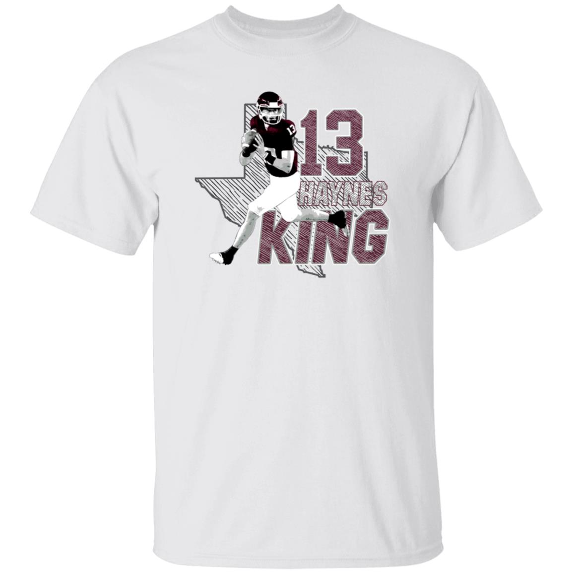 Zach Fuckin Calzada 13 Haynes King Shirt Haynes Fuckin King Shirt Thewarehouseatcc Merch Haynes King Texas 13 Shirt - Teechipus