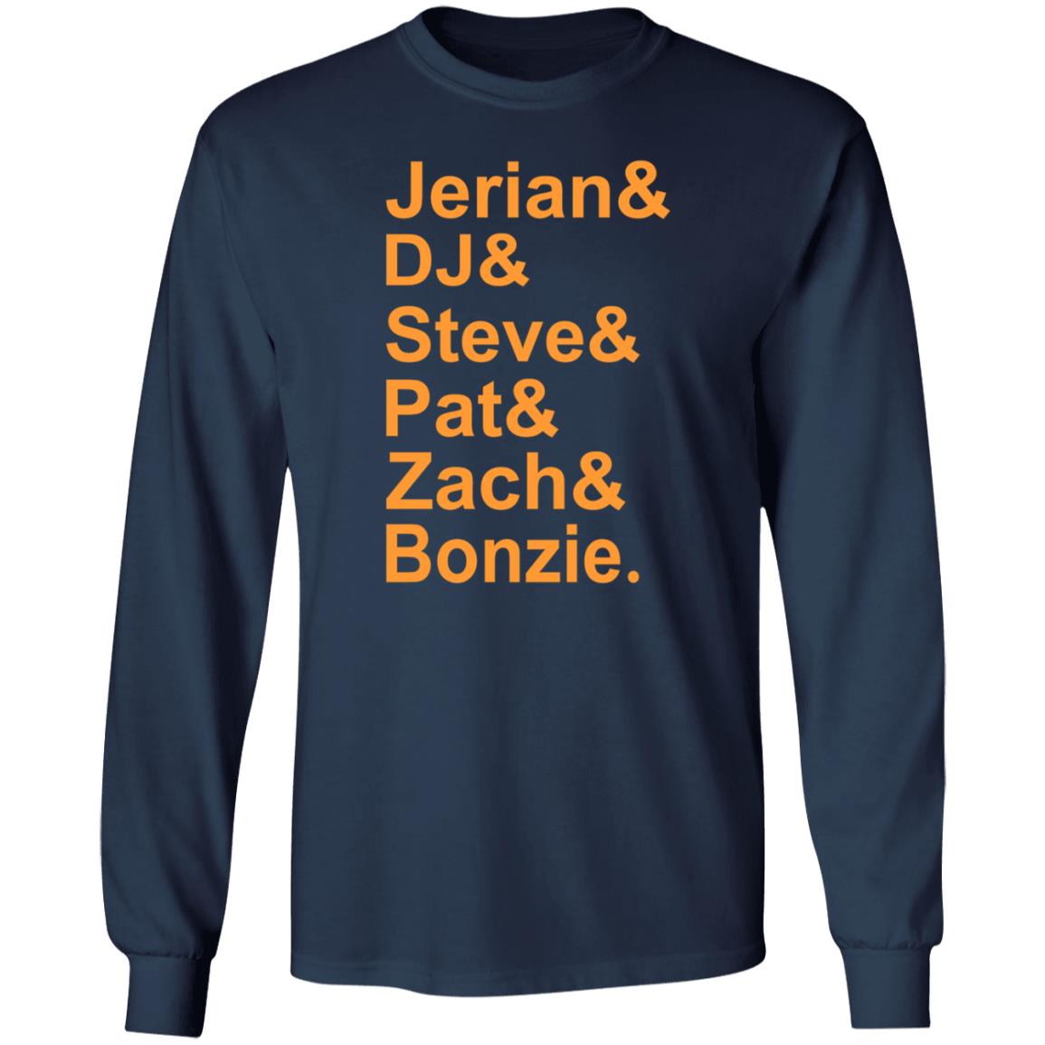 Jerian & Dj & Ateve & Pat & Zach & Bonzie Shirt Hoodie Sweatshirt Kelly Christensen - Teechipus