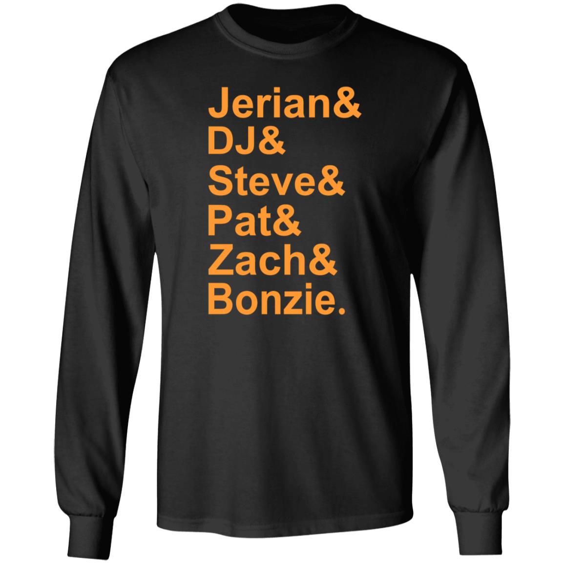 Jerian & Dj & Ateve & Pat & Zach & Bonzie Shirt Hoodie Sweatshirt Kelly Christensen - Teechipus