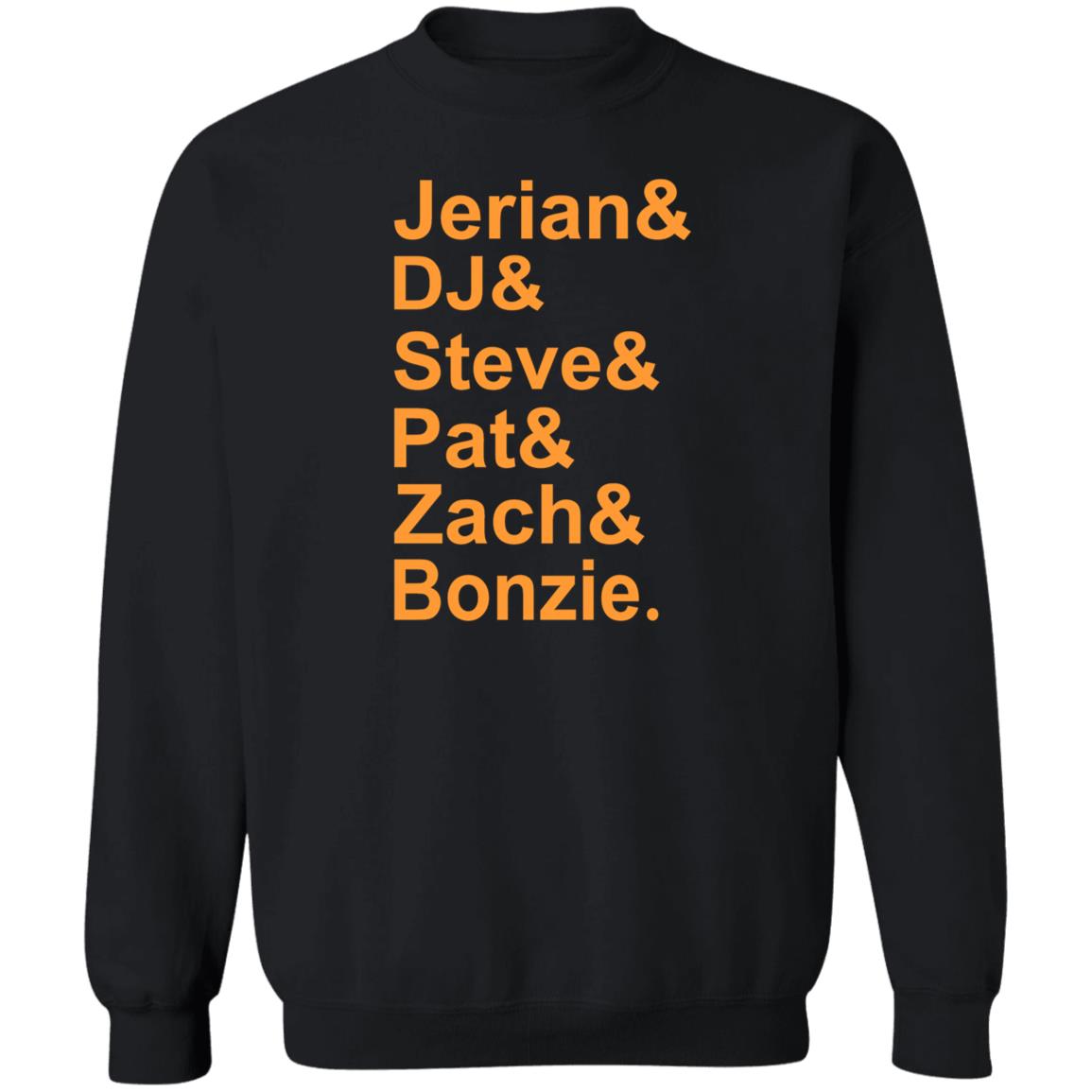 Jerian & Dj & Ateve & Pat & Zach & Bonzie Shirt Hoodie Sweatshirt Kelly Christensen - Teechipus