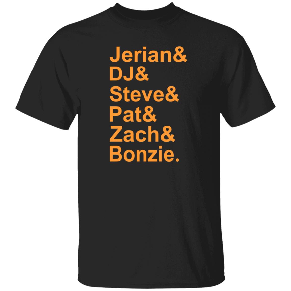 Jerian & Dj & Ateve & Pat & Zach & Bonzie Shirt Hoodie Sweatshirt Kelly Christensen - Teechipus