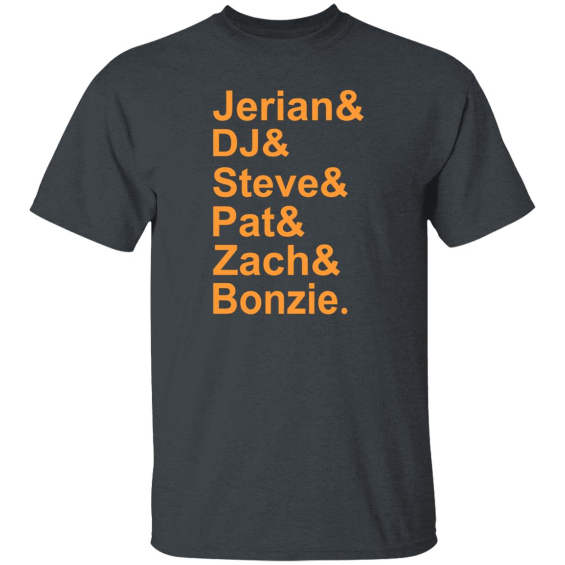 Jerian & Dj & Ateve & Pat & Zach & Bonzie Shirt Hoodie Sweatshirt Kelly Christensen - Teechipus
