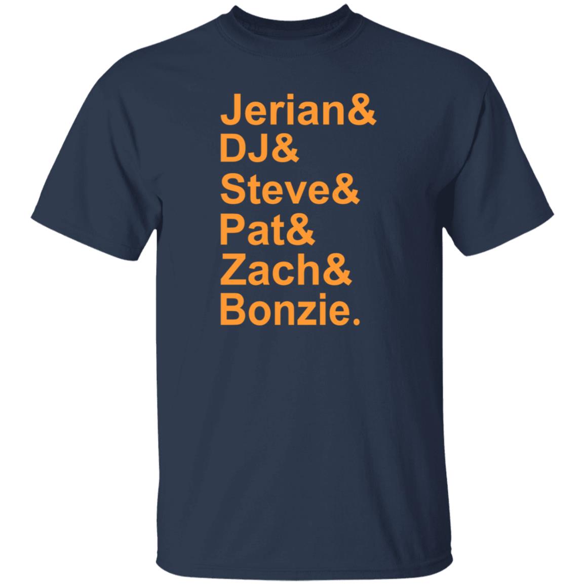 Jerian & Dj & Ateve & Pat & Zach & Bonzie Shirt Hoodie Sweatshirt Kelly Christensen - Teechipus