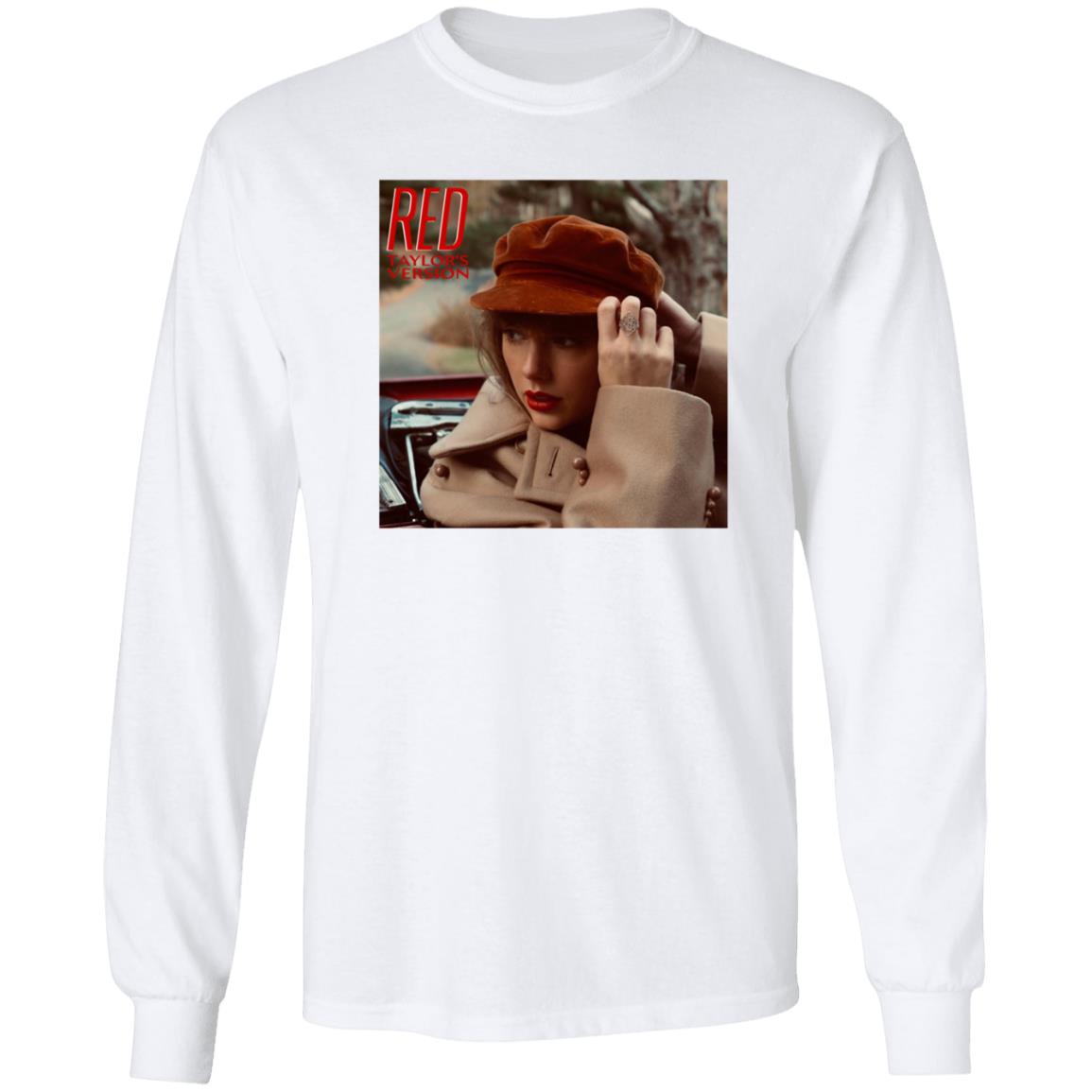 Red Taylors Version Long sleeve T Shirt Michael Red Taylors Version Shirt Hoodie Sweatshirt - Teechipus
