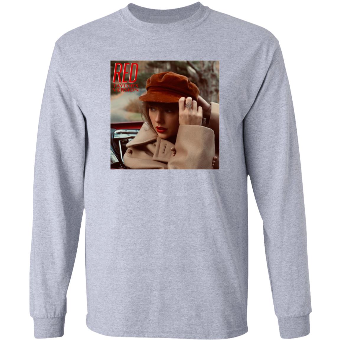 Red Taylors Version Long sleeve T Shirt Michael Red Taylors Version Shirt Hoodie Sweatshirt - Teechipus