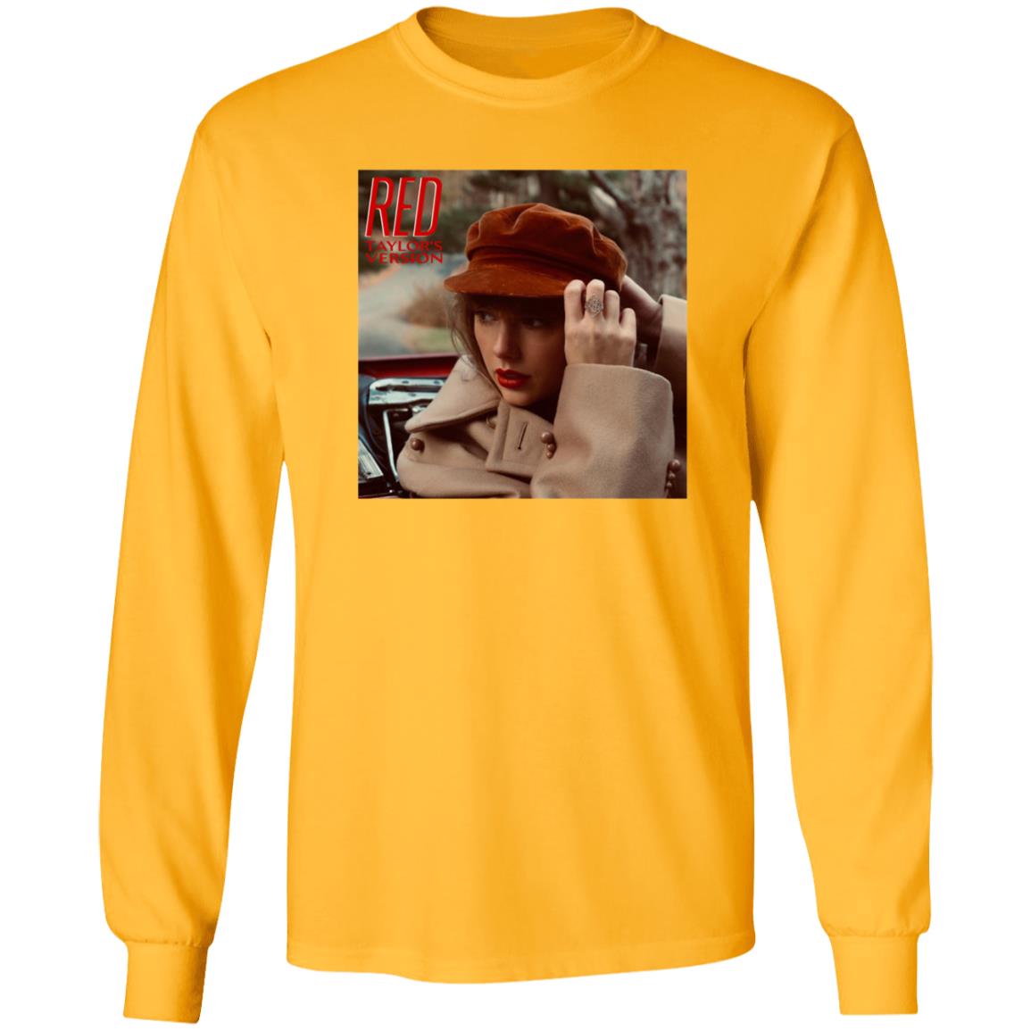 Red Taylors Version Long sleeve T Shirt Michael Red Taylors Version Shirt Hoodie Sweatshirt - Teechipus