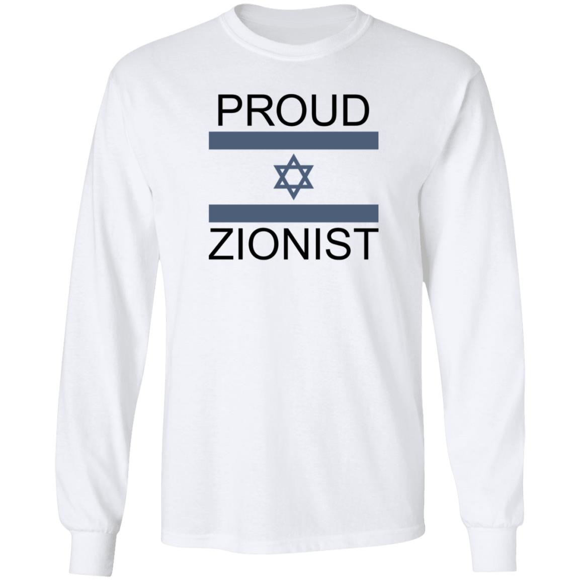 Proud Zionist Shirt Jeffrey Levy Wears Proud Zionist Shirt Hoodie Sweatshirt - Teechipus
