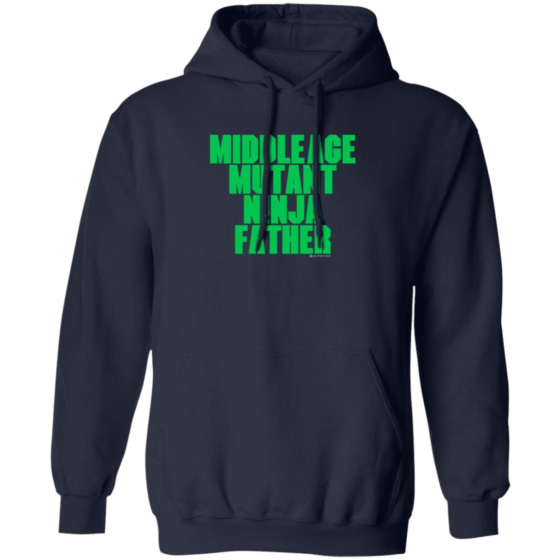 Middle Age Mutant Ninja Father Hoodie Inknetti - Teechipus