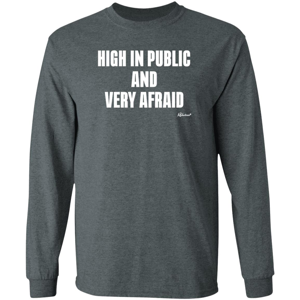 Reductress Store High In Public And Very Afraid Hoodie - Teechipus