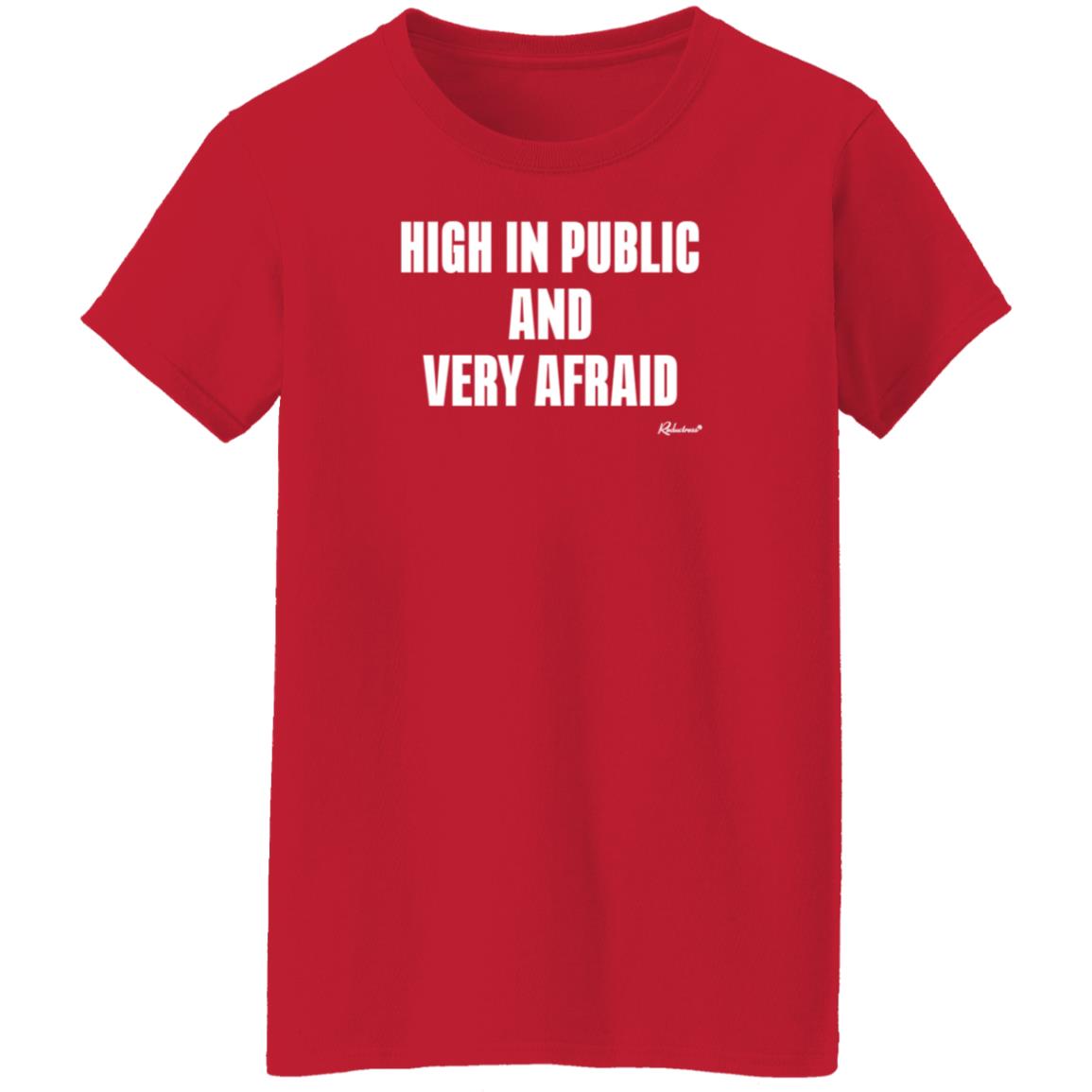 Reductress Store High In Public And Very Afraid Hoodie - Teechipus