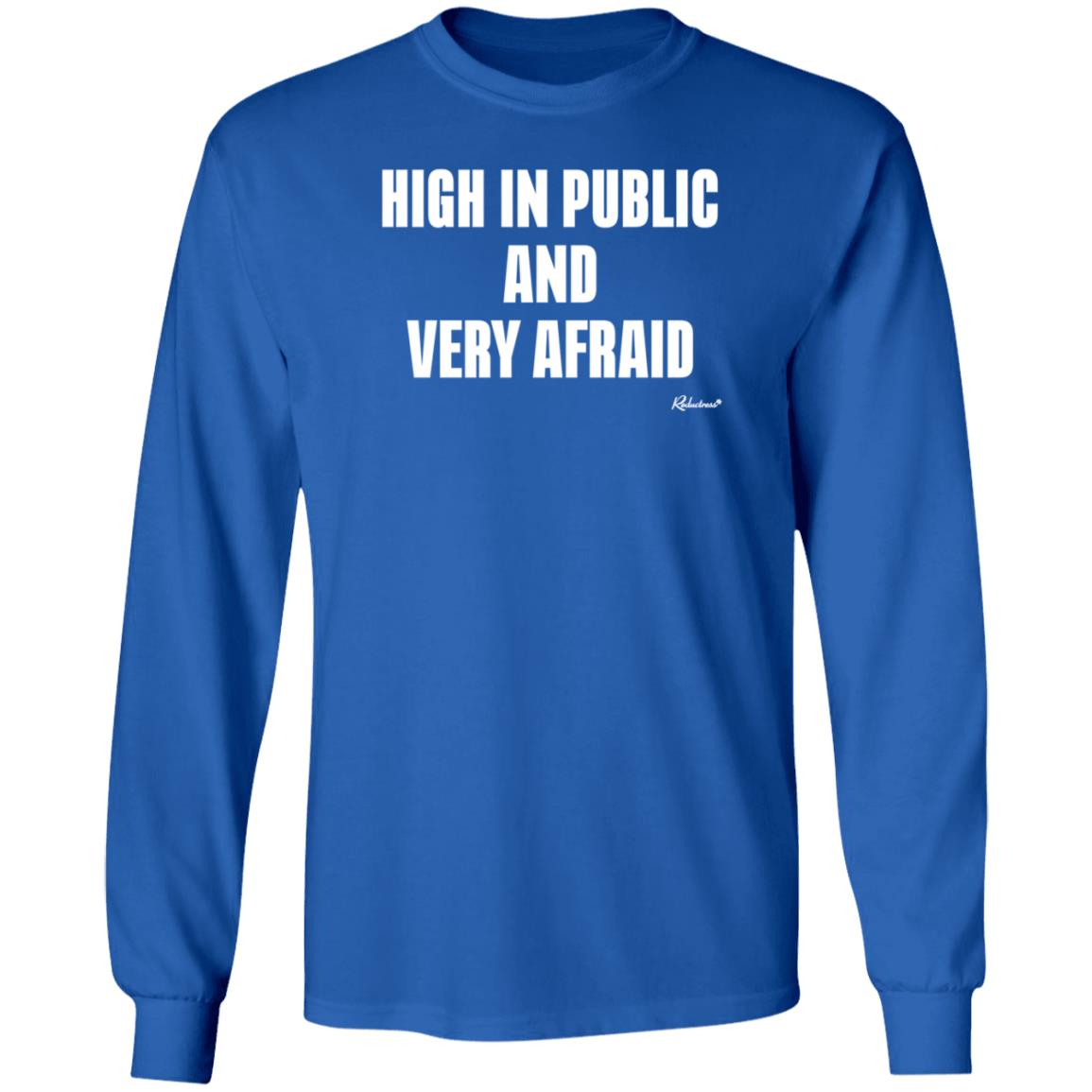 Reductress Store High In Public And Very Afraid Hoodie - Teechipus