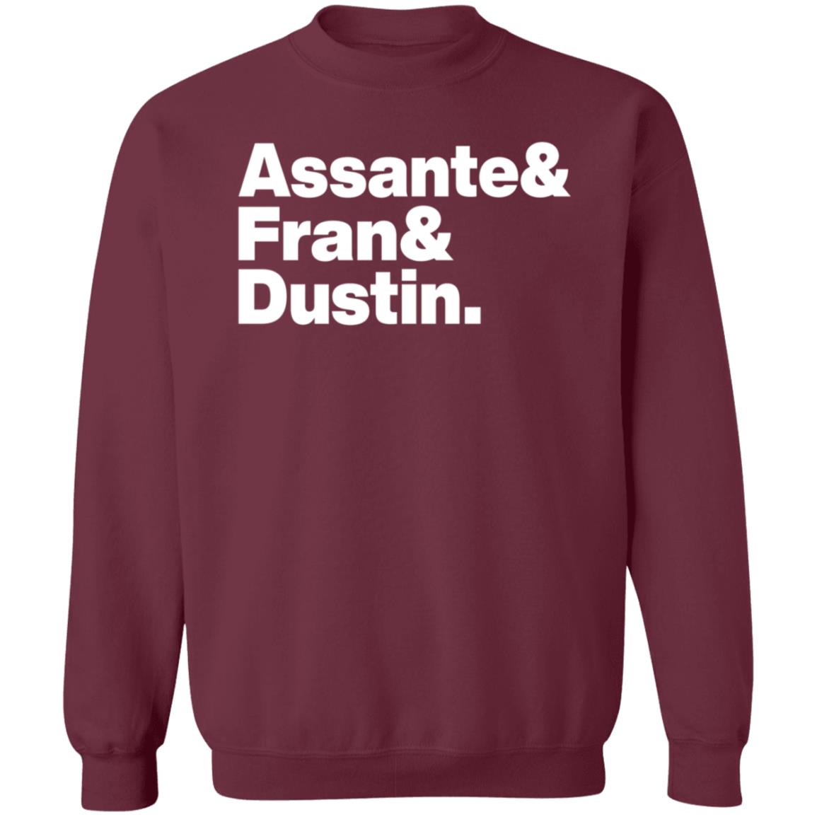 Assante Fran Dustin Shirt Shopfriendzone Assante Fran Dustin Shirt Hoodie Sweatshirt - Teechipus