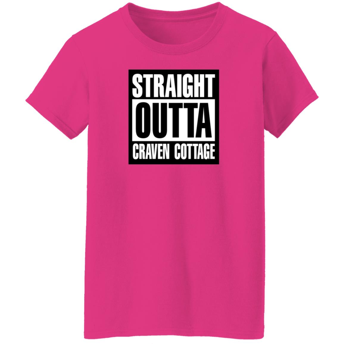 Straight Outta Craven Cottage Hoodie Jack Stroudley Straight Outta Craven Cottage Shirt Sweathsirt - Teechipus