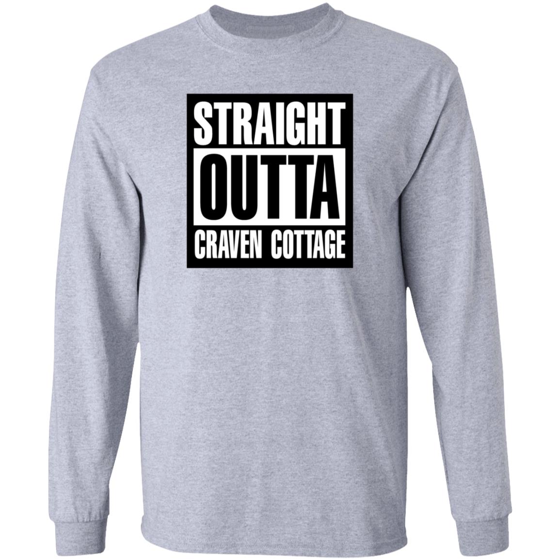 Straight Outta Craven Cottage Hoodie Jack Stroudley Straight Outta Craven Cottage Shirt Sweathsirt - Teechipus