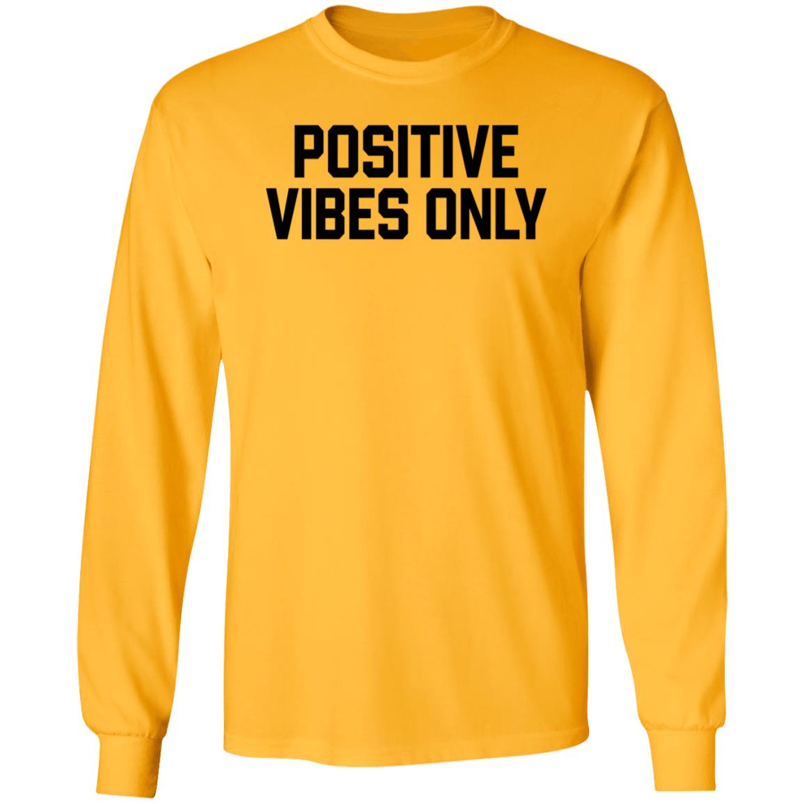 Positive Vibes Only Hoodie Barstoolsports Merch - Teechipus