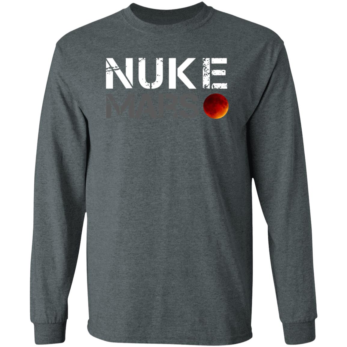 Elon Musk Nuke Mars Shirt Spacexfan Store Nuke Mars Shirt - Teechipus