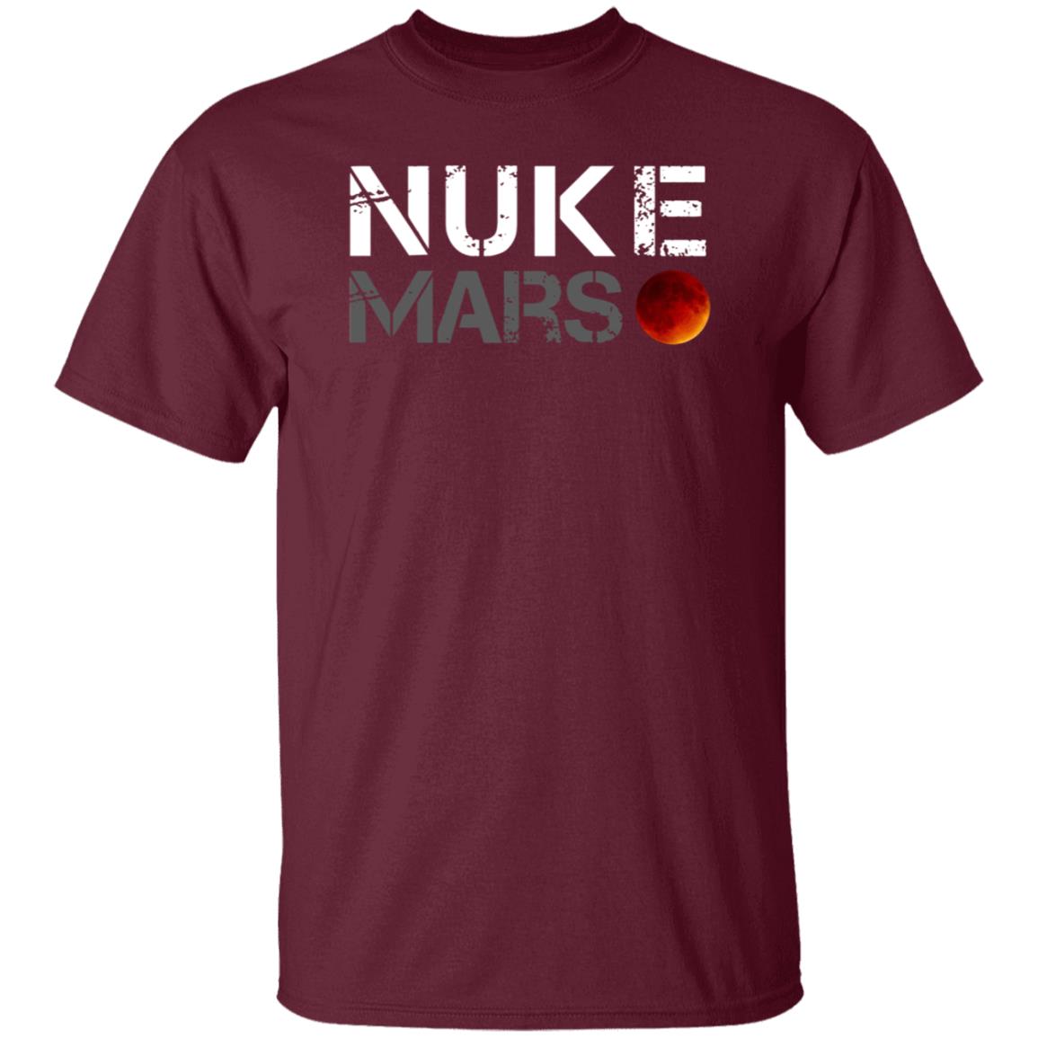 Elon Musk Nuke Mars Shirt Spacexfan Store Nuke Mars Shirt - Teechipus