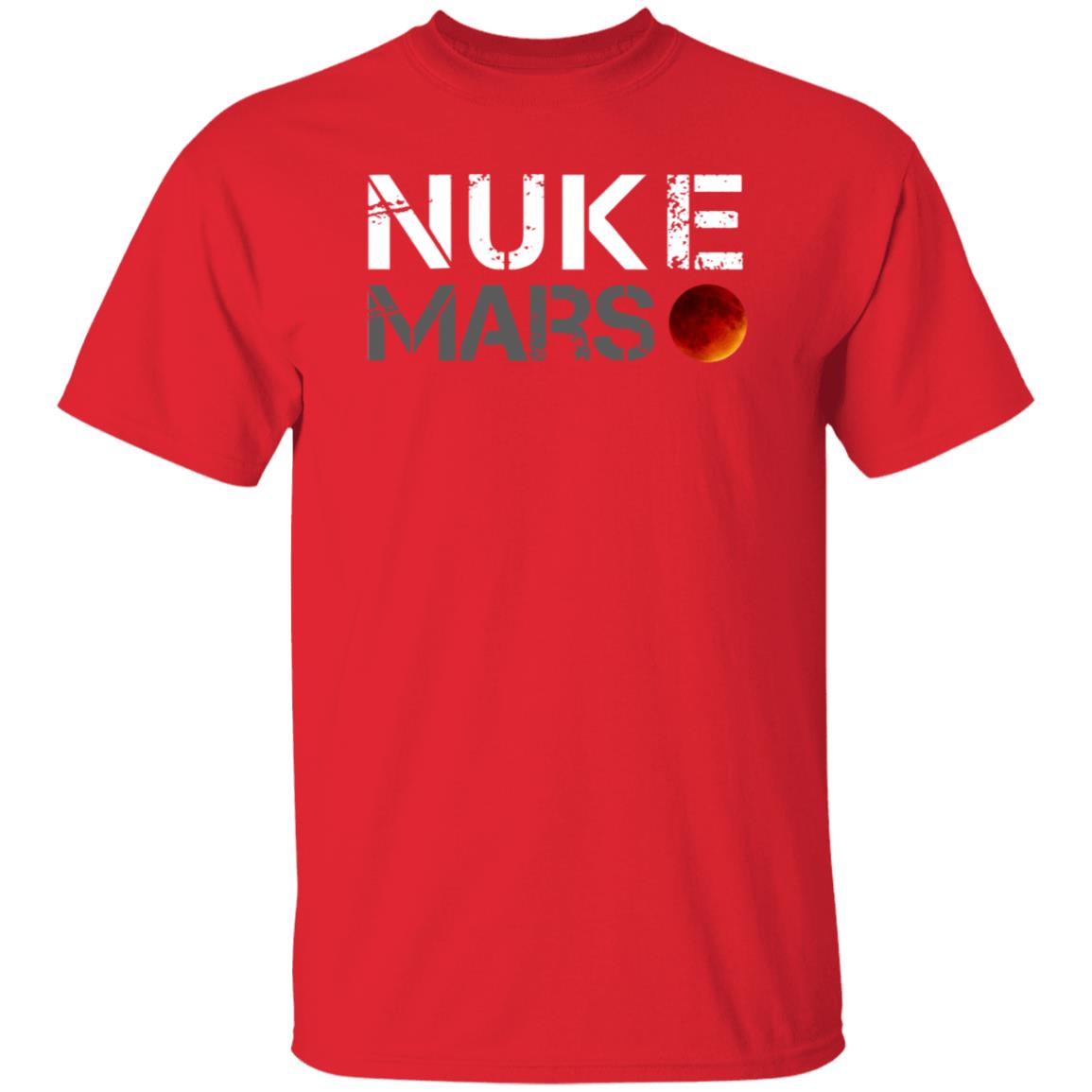 Elon Musk Nuke Mars Shirt Spacexfan Store Nuke Mars Shirt - Teechipus