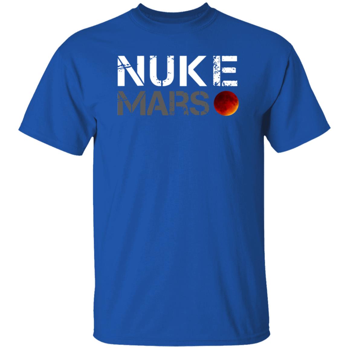Elon Musk Nuke Mars Shirt Spacexfan Store Nuke Mars Shirt - Teechipus