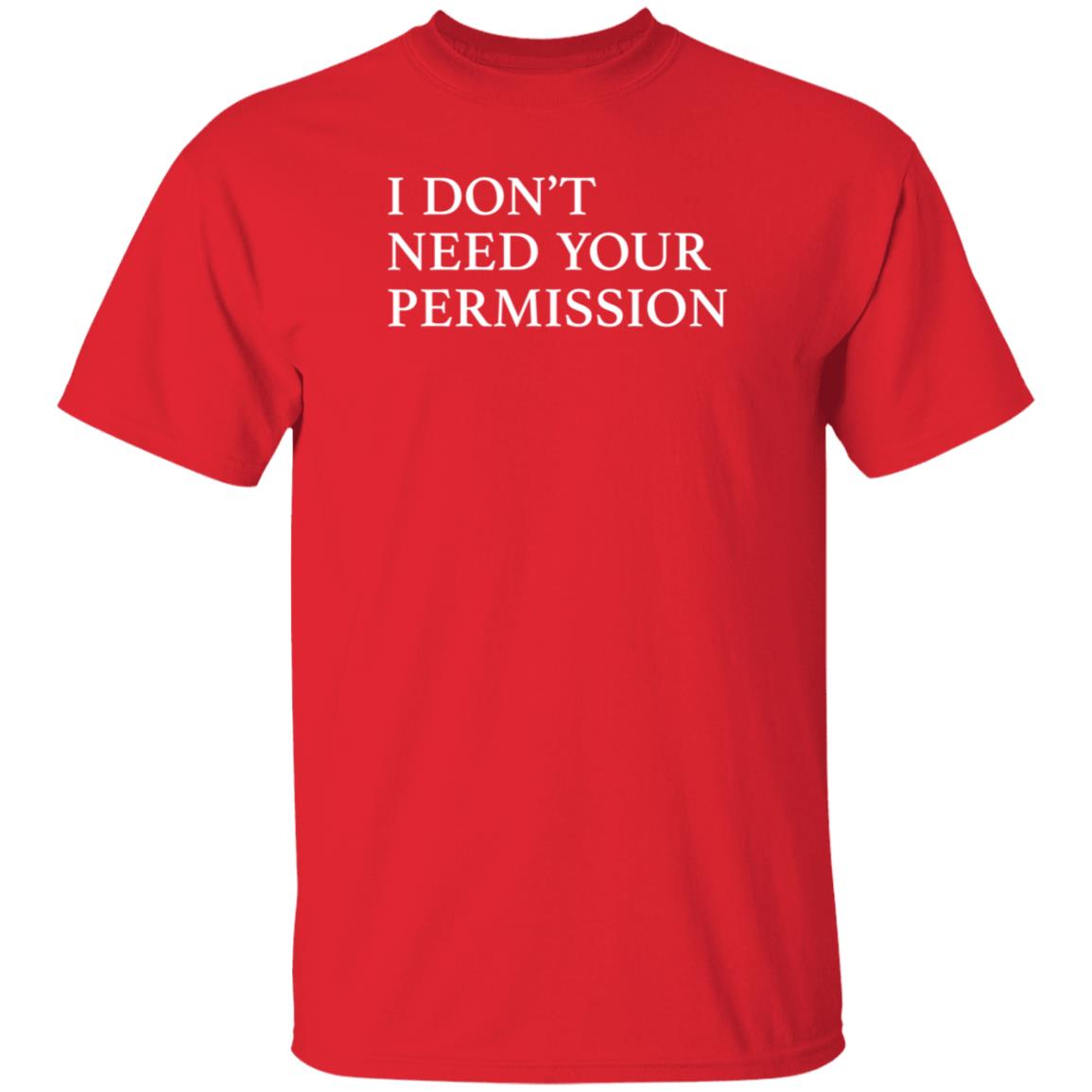 Shop Don Jr I Don't Need Your Permission Hoodie Shirt Sweatshirt - Teechipus