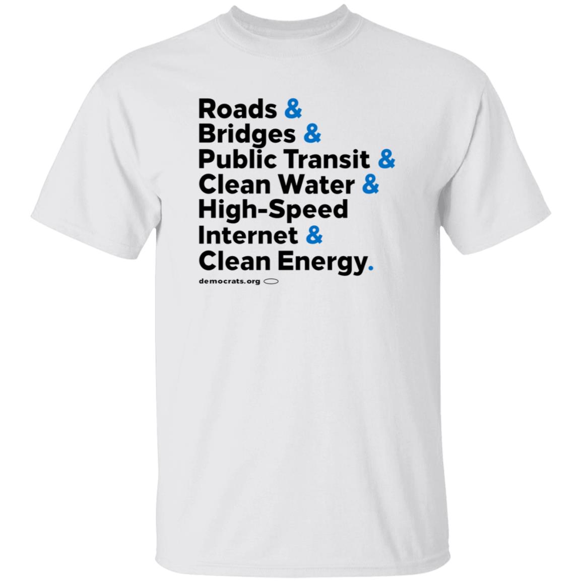 Democrats Store Big Deal Infrastructure Shirt Joe Biden - Teechipus