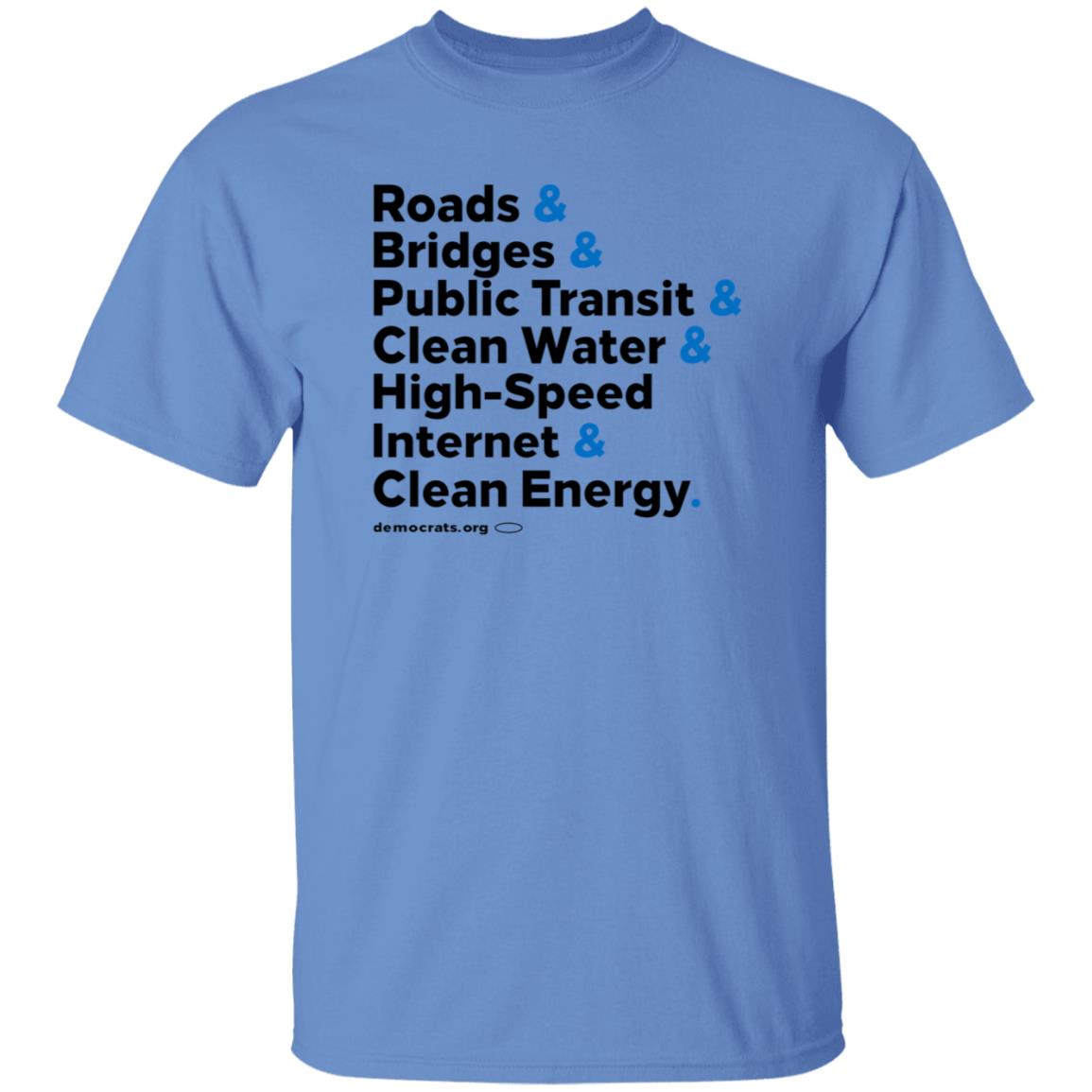 Democrats Store Big Deal Infrastructure Shirt Joe Biden - Teechipus
